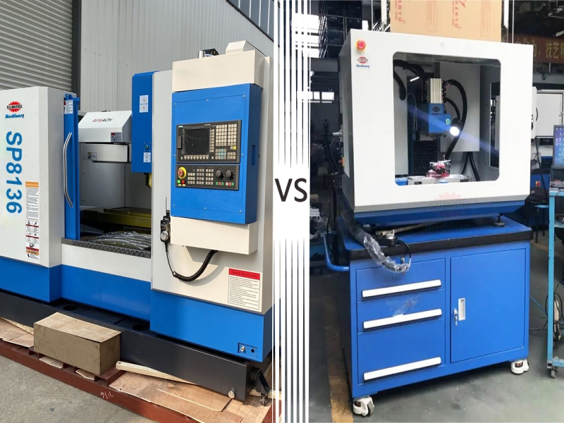 CNC фрезови машини срещу обработващи центрове - каква е разликата?
