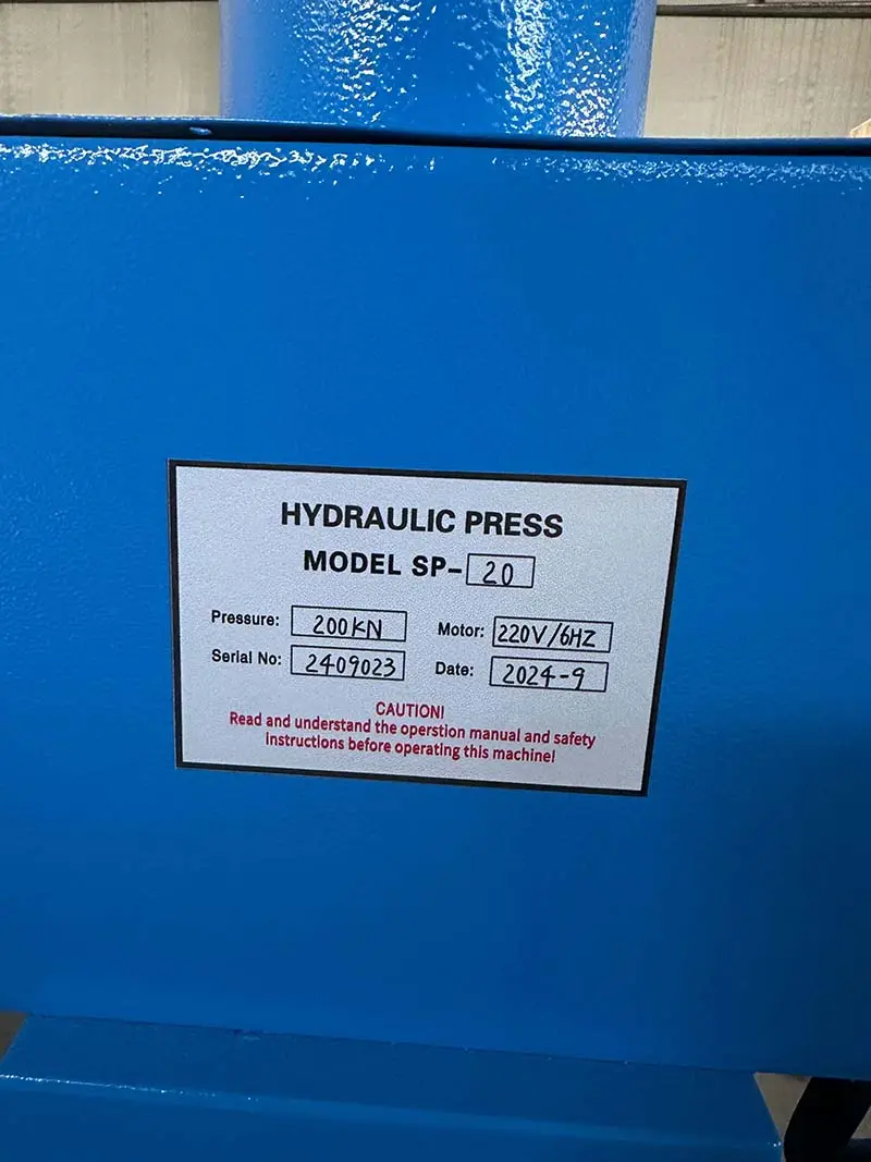 Хидравлична преса SP-20 6